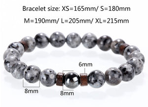 Wood x Stone Beads Bracelet