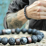 Wood x Stone Beads Bracelet