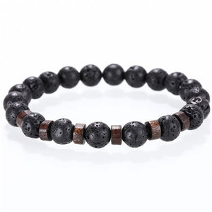 Wood x Stone Beads Bracelet