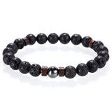 Wood x Stone Beads Bracelet